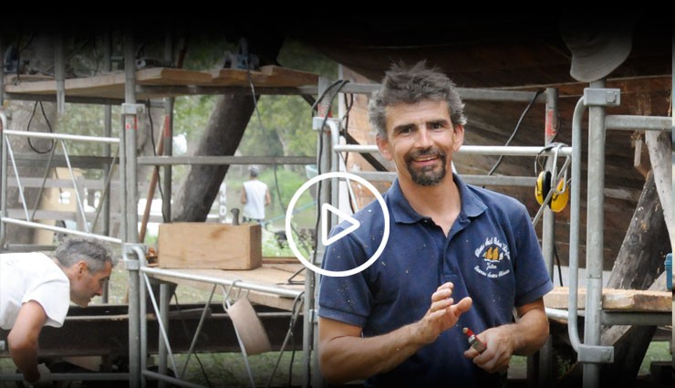 Yann Pajot, charpentier de marine